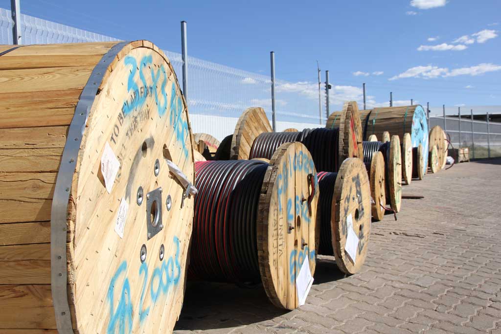 Medium voltage cable stock