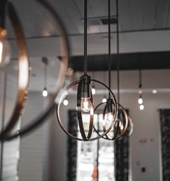 Decorative pendant lighting