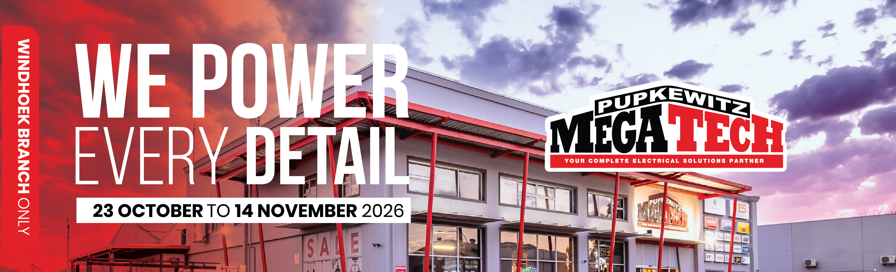 Electrical promotional offers at Megatech Windhoek