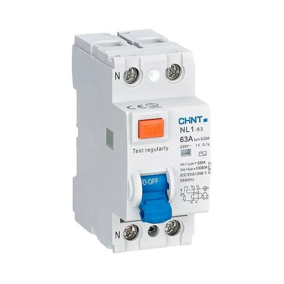 63A Single Phase Earth Leakage (product code CB20002)